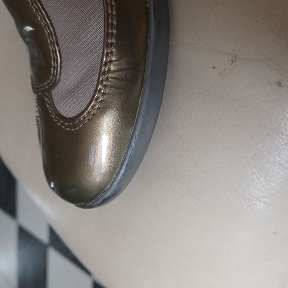 Cole Haan x Nike Air Pewter/tan Slip-On Mules - Size 7B - Picture 6 of 7